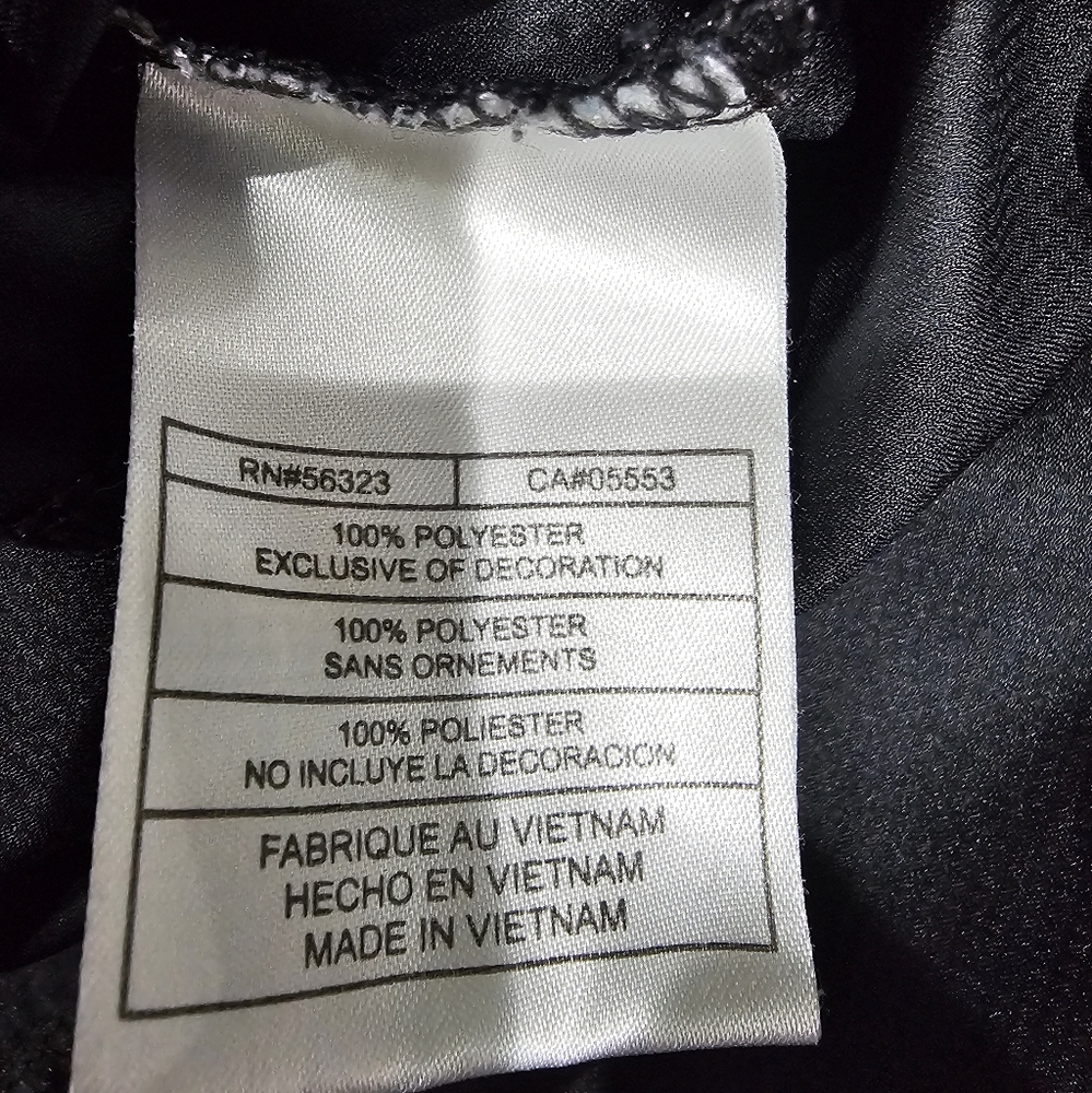 Nike Black Windbreaker with Lightweight Design and Stand-Up Collar size L - Picture 9 of 11